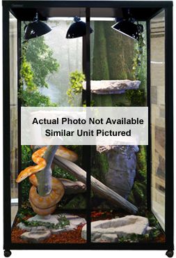HR09 Reptile Cage 72″H x 48″L x 24″D H3fu